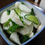 作り置き料理:野菜/ばあばのカブの漬物